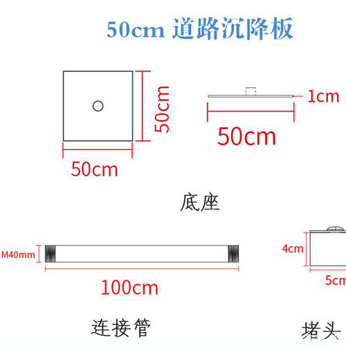 合肥沉降板规格型号如何选择？